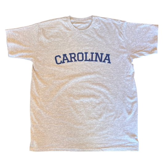 Vintage Carolina College T Shirt - Grey